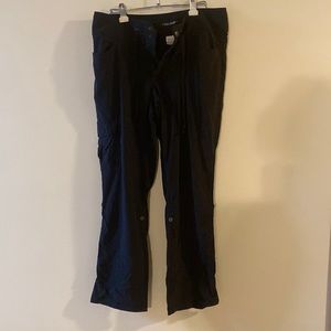 Black size 12 Columbia hiking pants